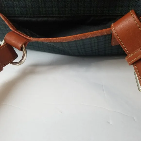 Vintage Ralph Lauren Plaid Barrel Purse - Picture 6 of 16